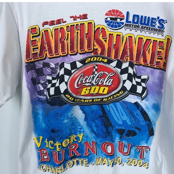 SOLD NASCAR 2004 Coca Cola Men Sz M Racing T Shirt - Picture 3 of 8